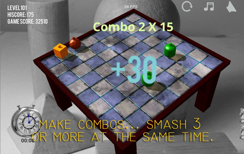 Geometry 3D Tap Dash Smash (itch) - кадр 4