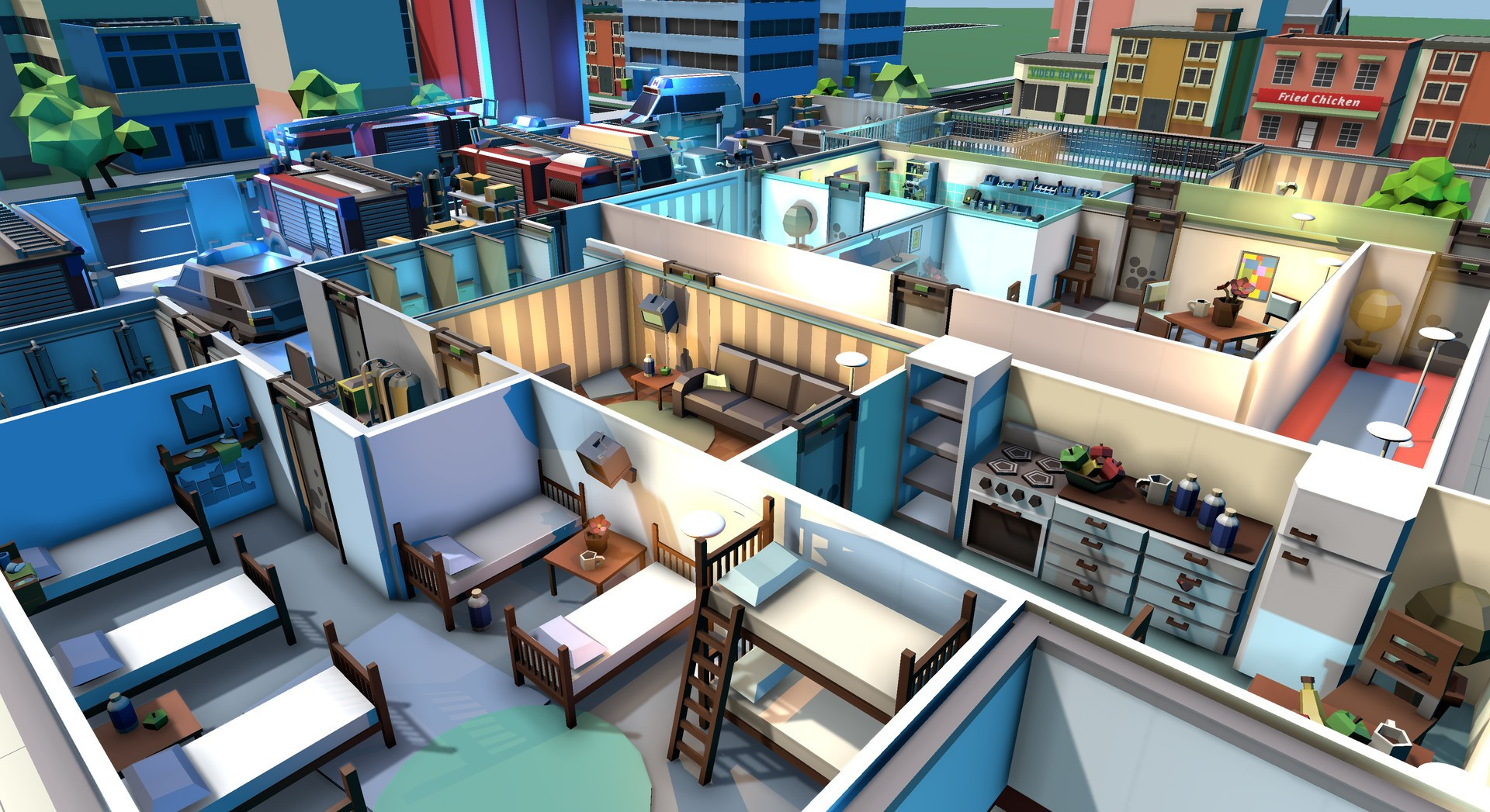 Rescue HQ - The Tycoon - кадр 11