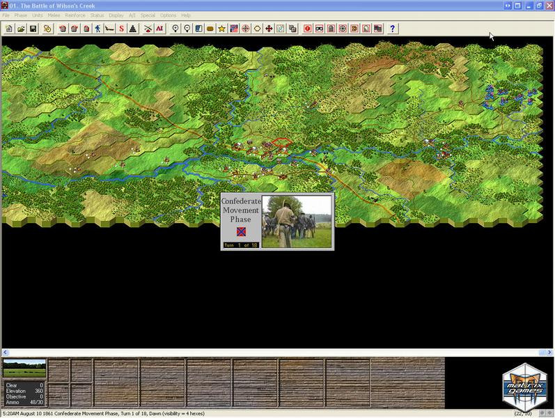 John Tiller's Battleground Civil War - кадр 7