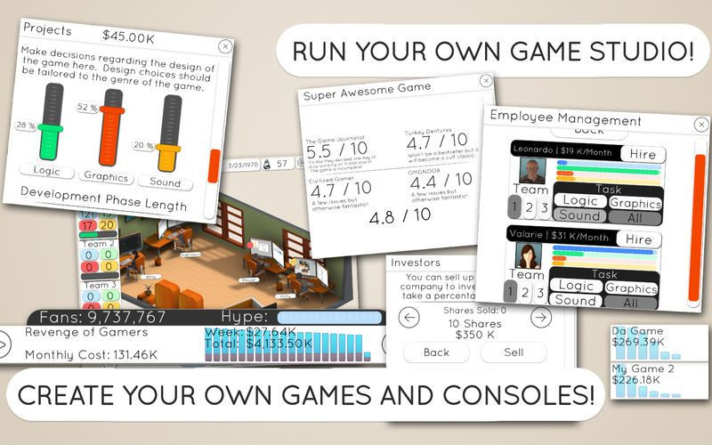 Game Studio Tycoon 2: Next Gen Developer - кадр 4
