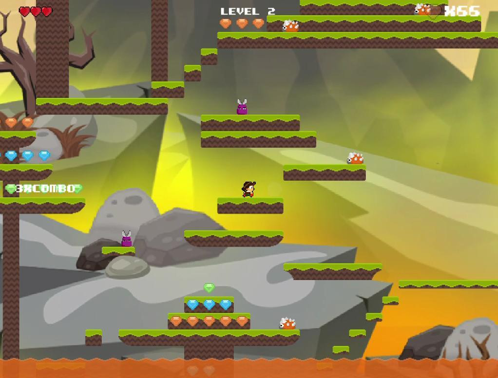 Lava Rolling Kid (itch) - кадр 9