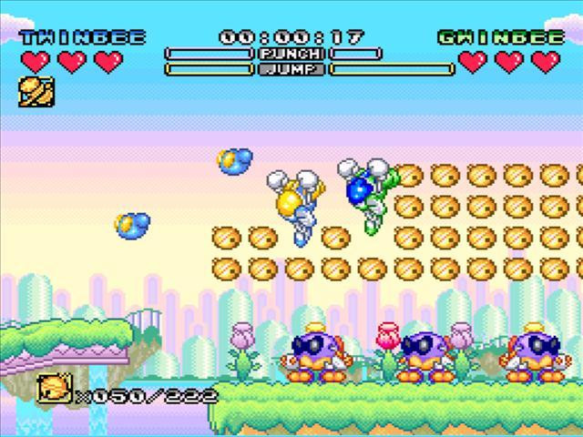 Pop'n TwinBee: Rainbow Bell Adventures - кадр 1