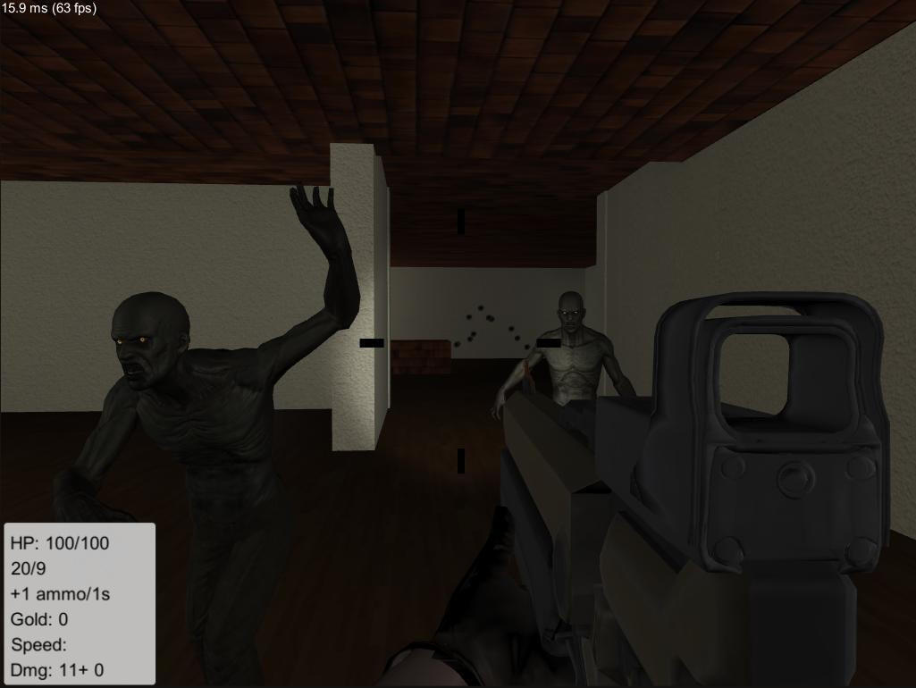 Zombie Home Improvement Defender (itch) - кадр 1