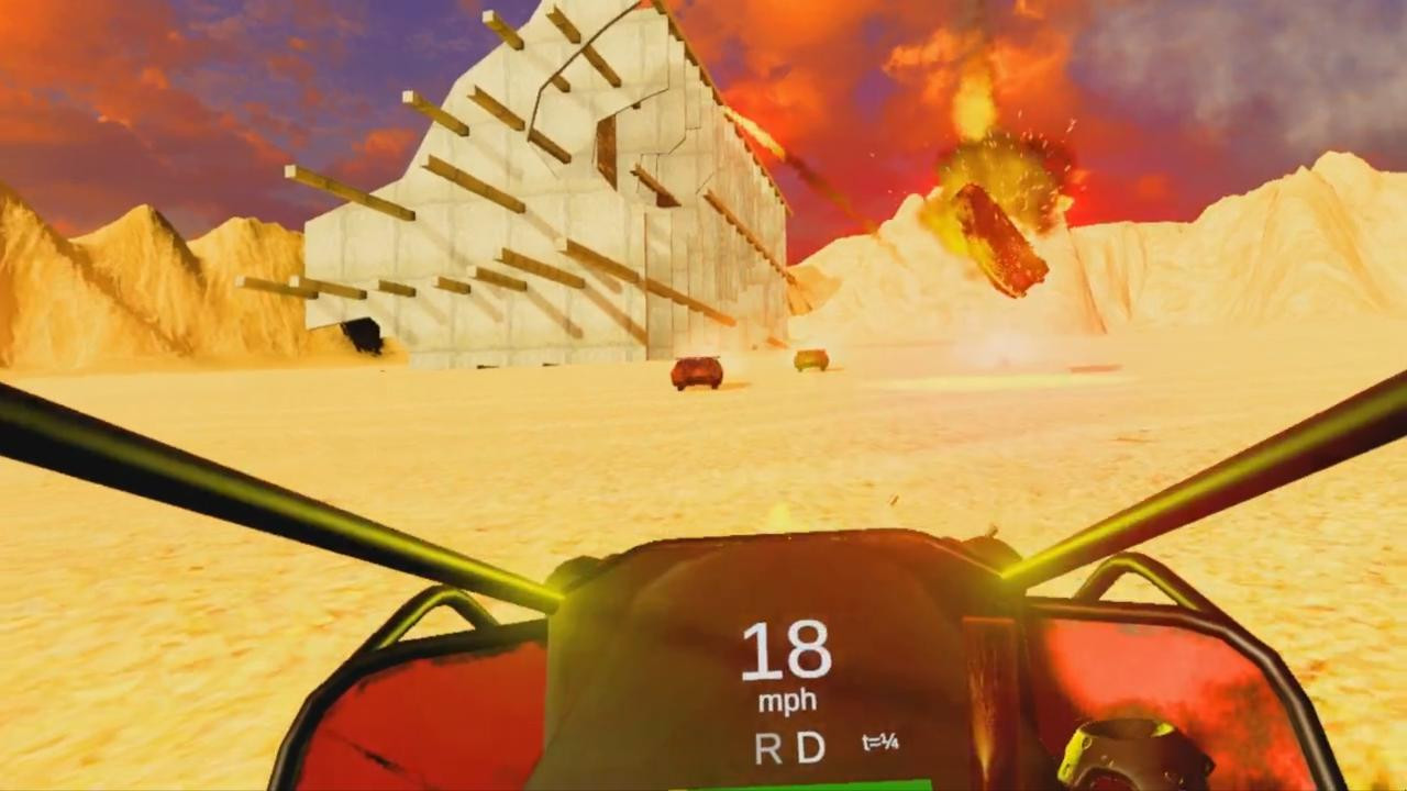 Drive Through Explosions (itch) - кадр 4