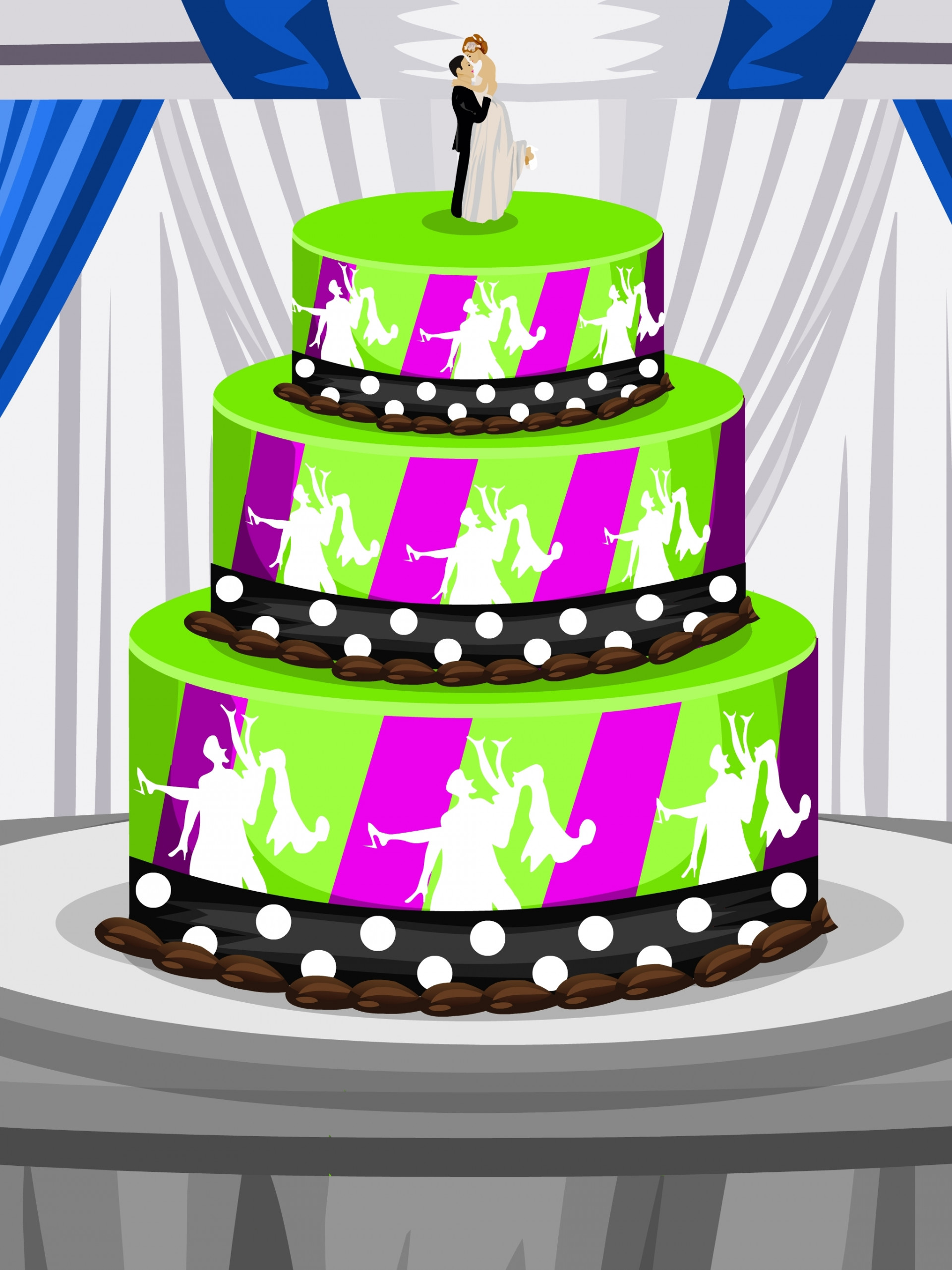 Tangled Wedding Cake Decor (itch) - кадр 2