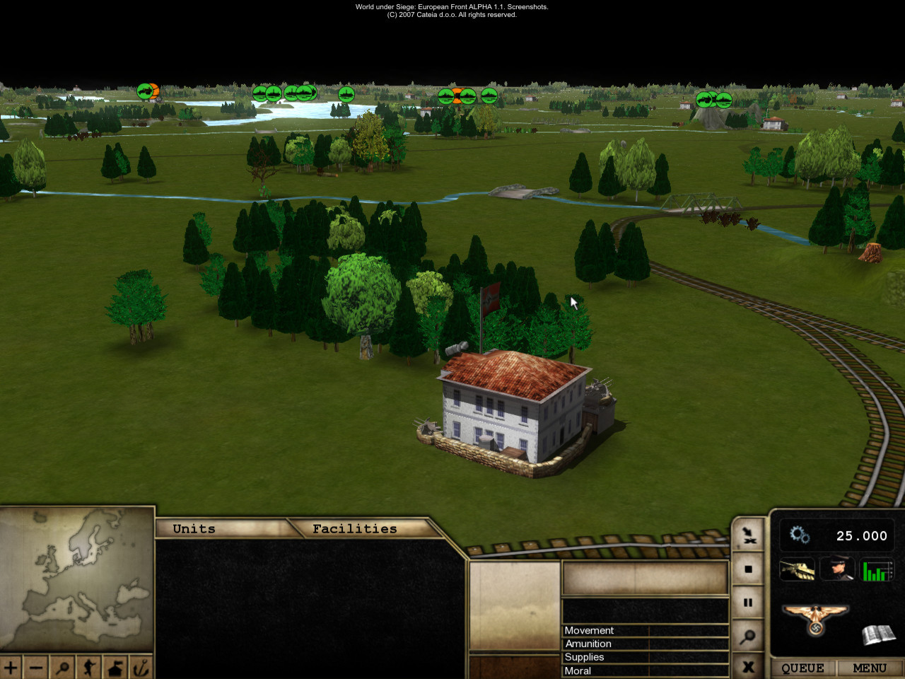 World under Siege: European Front - кадр 9
