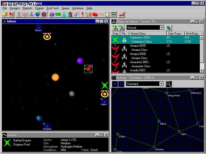 Space Empires 3 - кадр 1