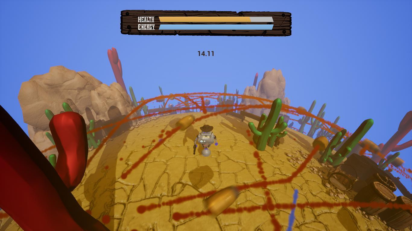 High Noon Robots - Ludum Dare 38 (itch) - кадр 7
