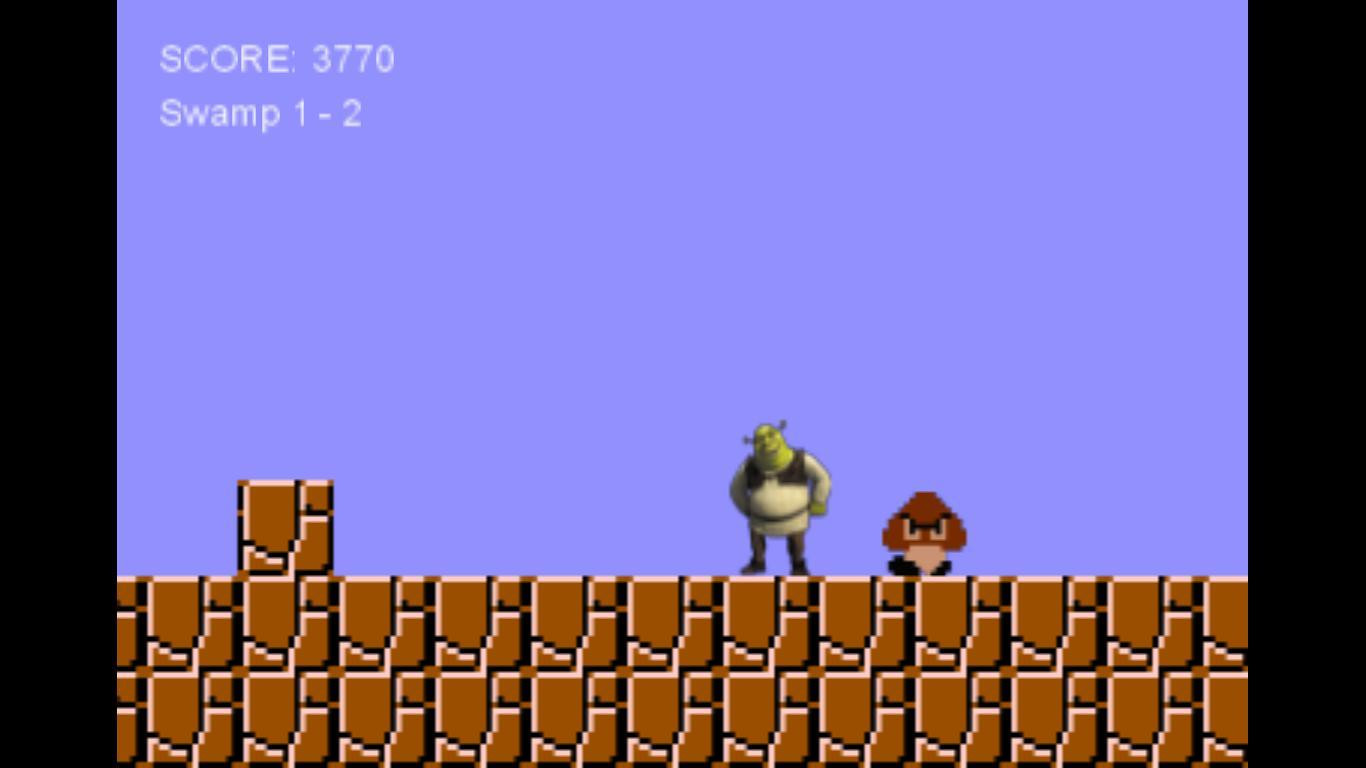 Super Shrek Bros. (itch) - кадр 4