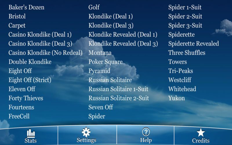 Eric's All-in-1 Solitaire - кадр 3