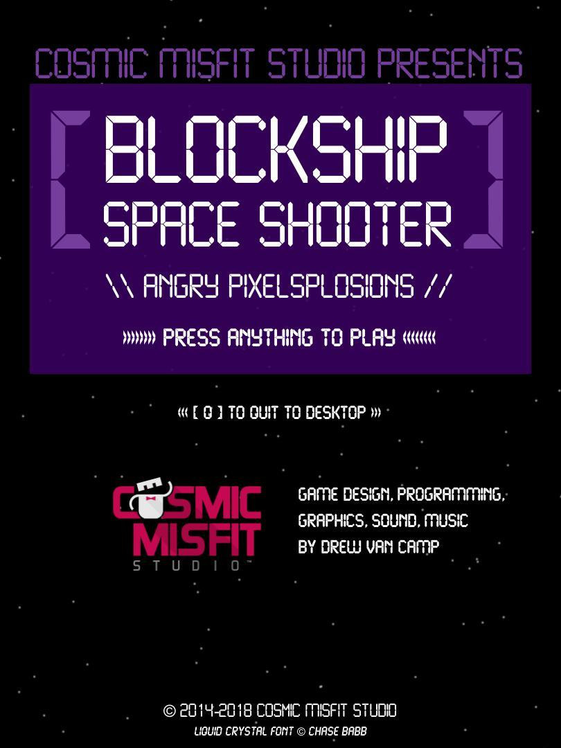 Blockship Space Shooter: Angry Pixelsplosions (itch) - кадр 4