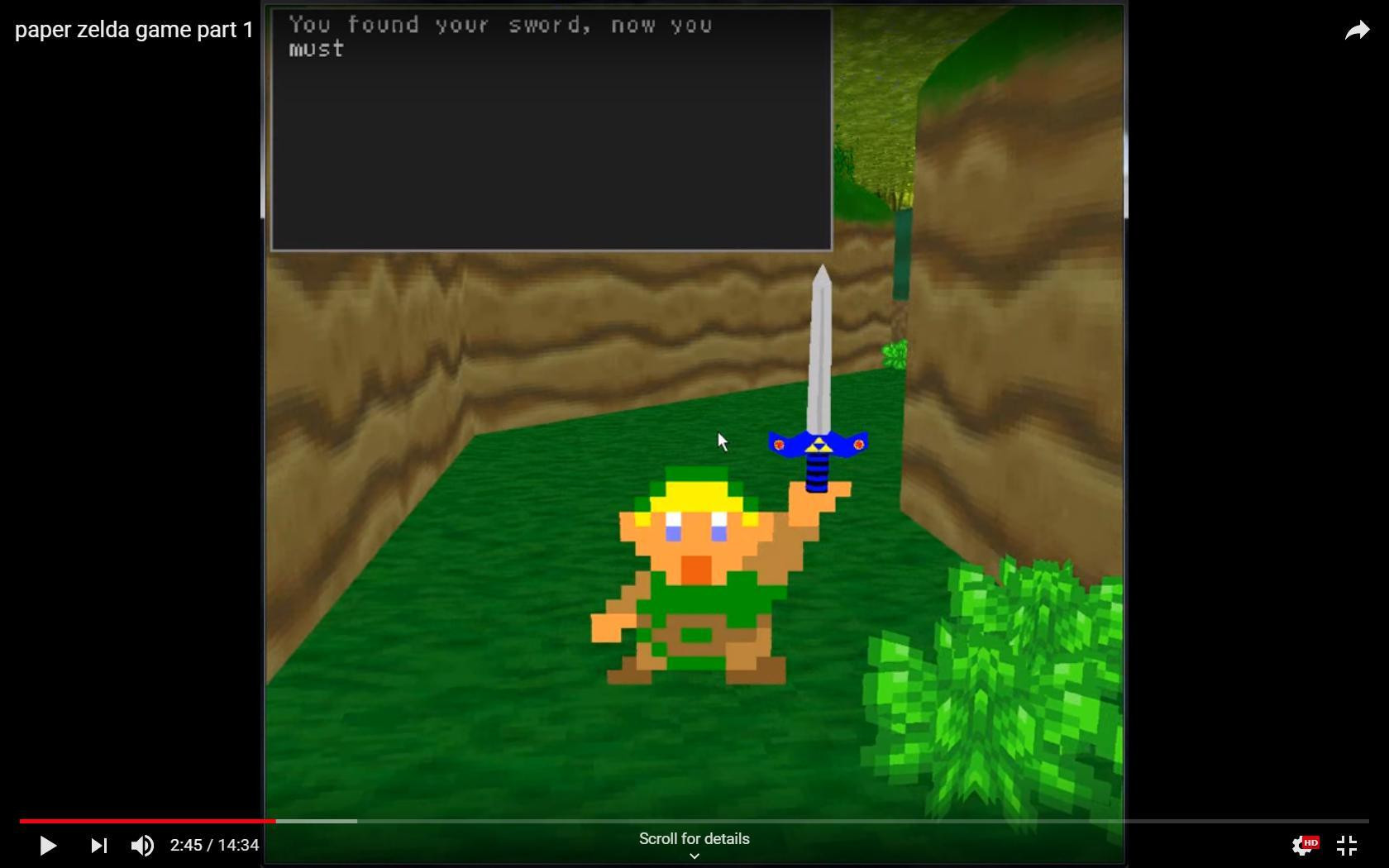 Paper Zelda (itch) - кадр 3