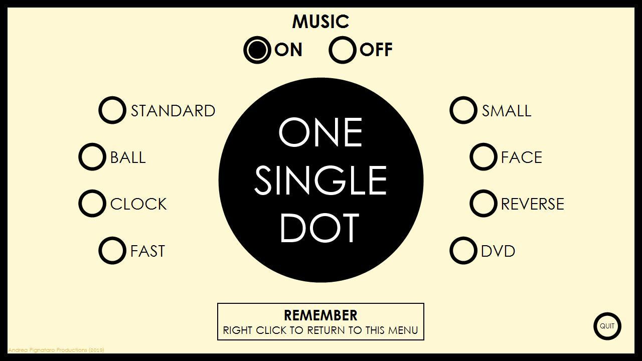 ONE SINGLE DOT (itch) - кадр 1