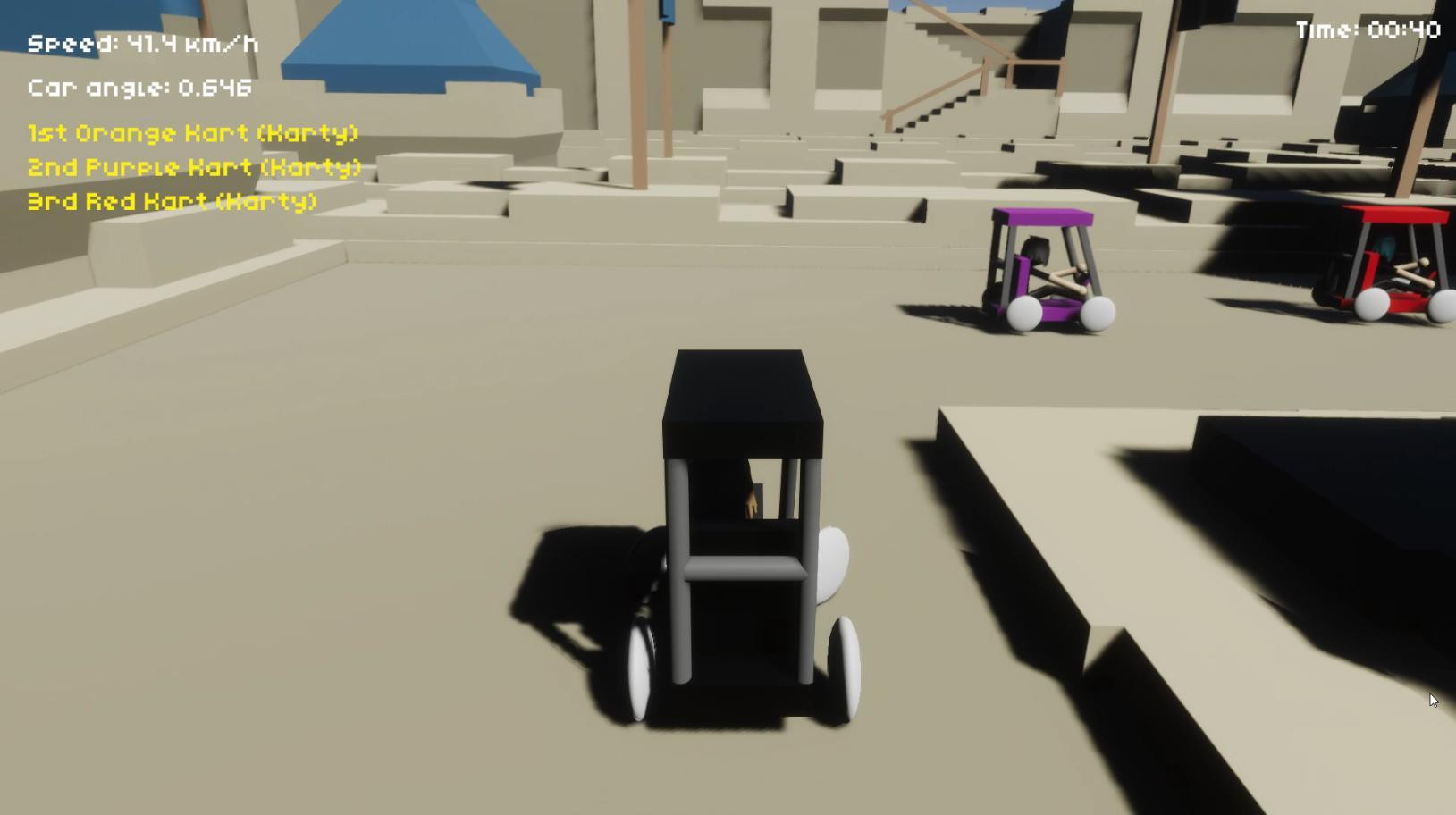 Karty - Golf Cart Racing Simulator (itch) - кадр 2