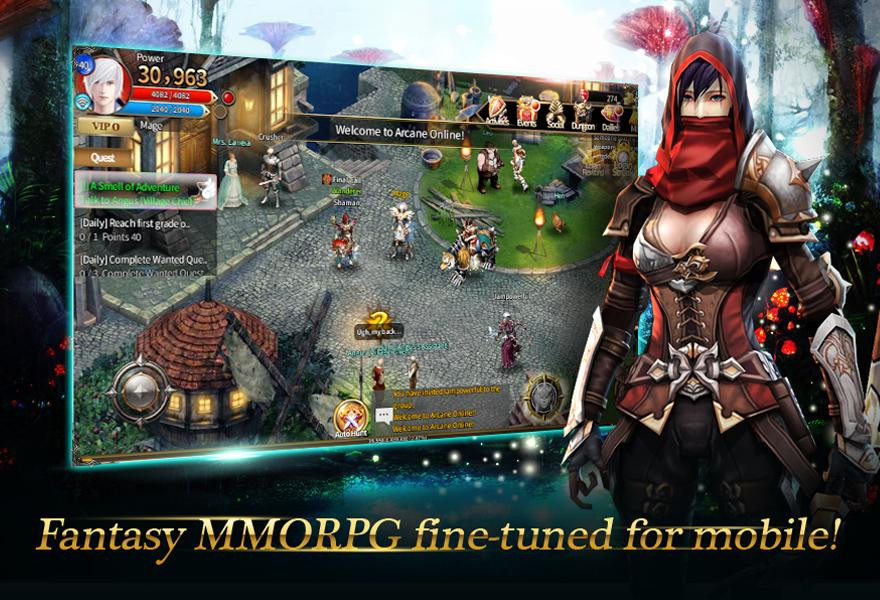 Arcane Online - Best 2D Fantasy MMORPG - кадр 11