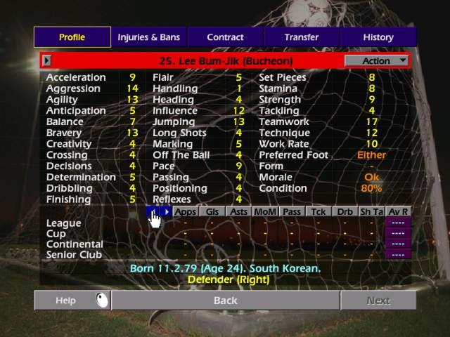 Championship Manager: Season 02/03 - кадр 2
