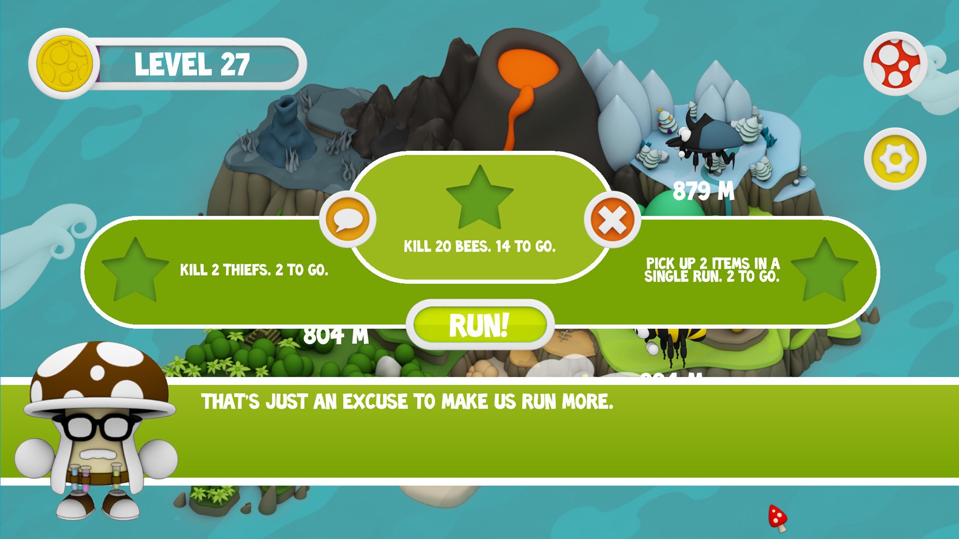 Wacky Spores: The Chase - кадр 6