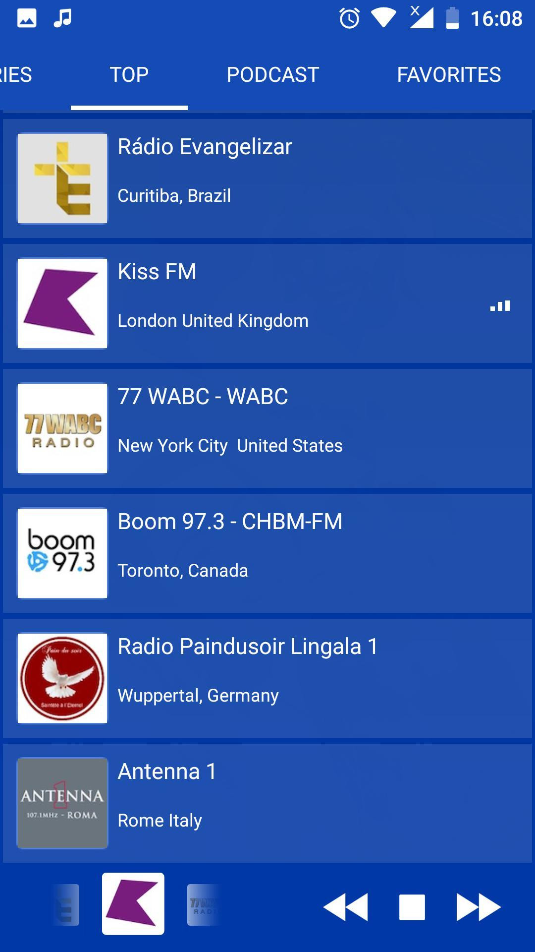 Australian Radio - Live FM Player (itch) - кадр 3
