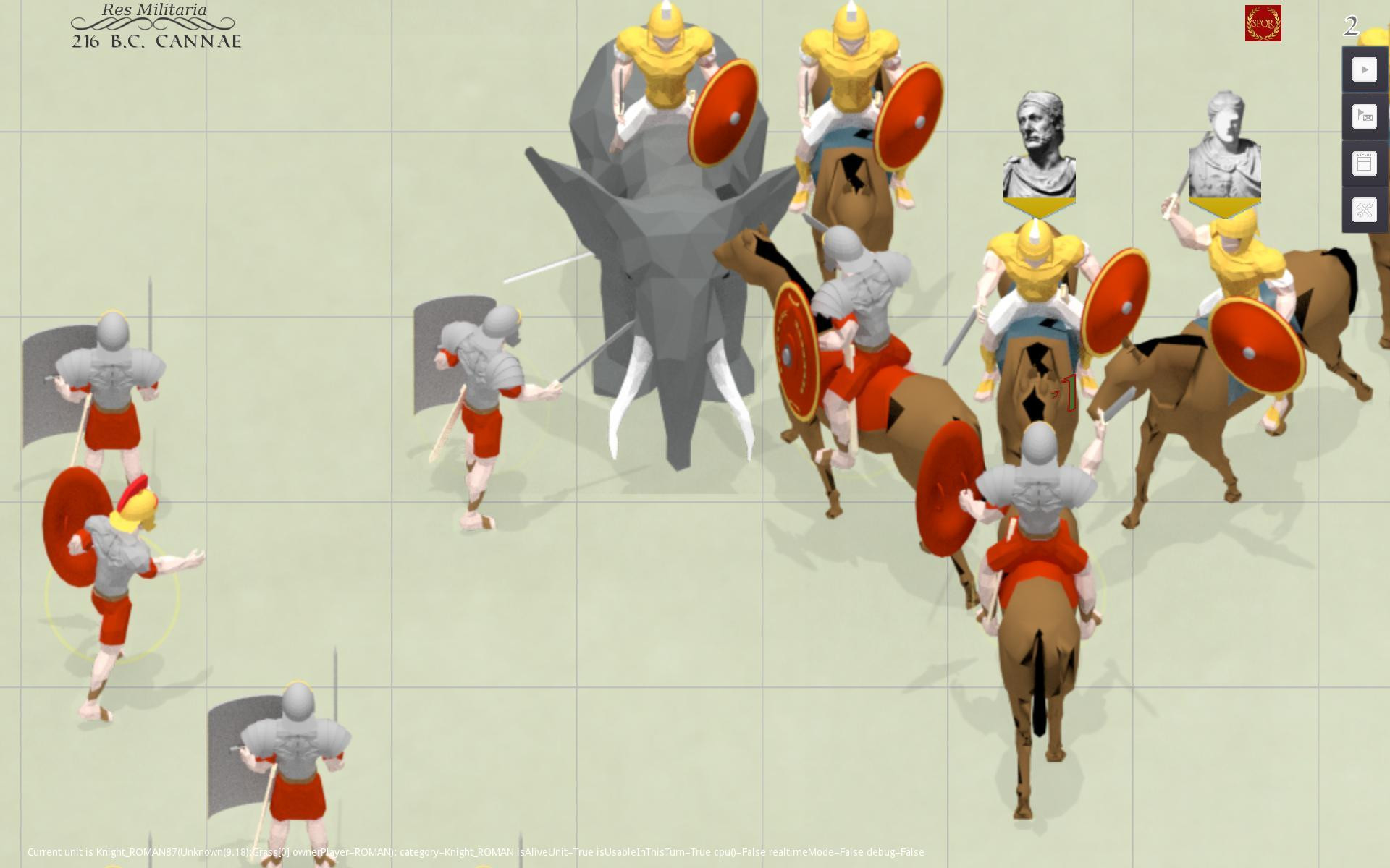 Res Militaria Rome (itch) - кадр 2