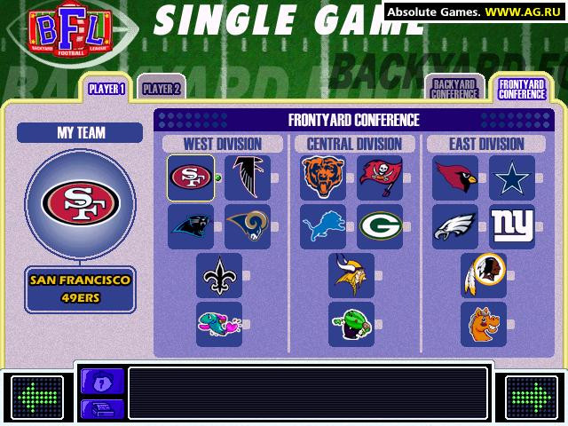 Backyard Football 2002 - кадр 5