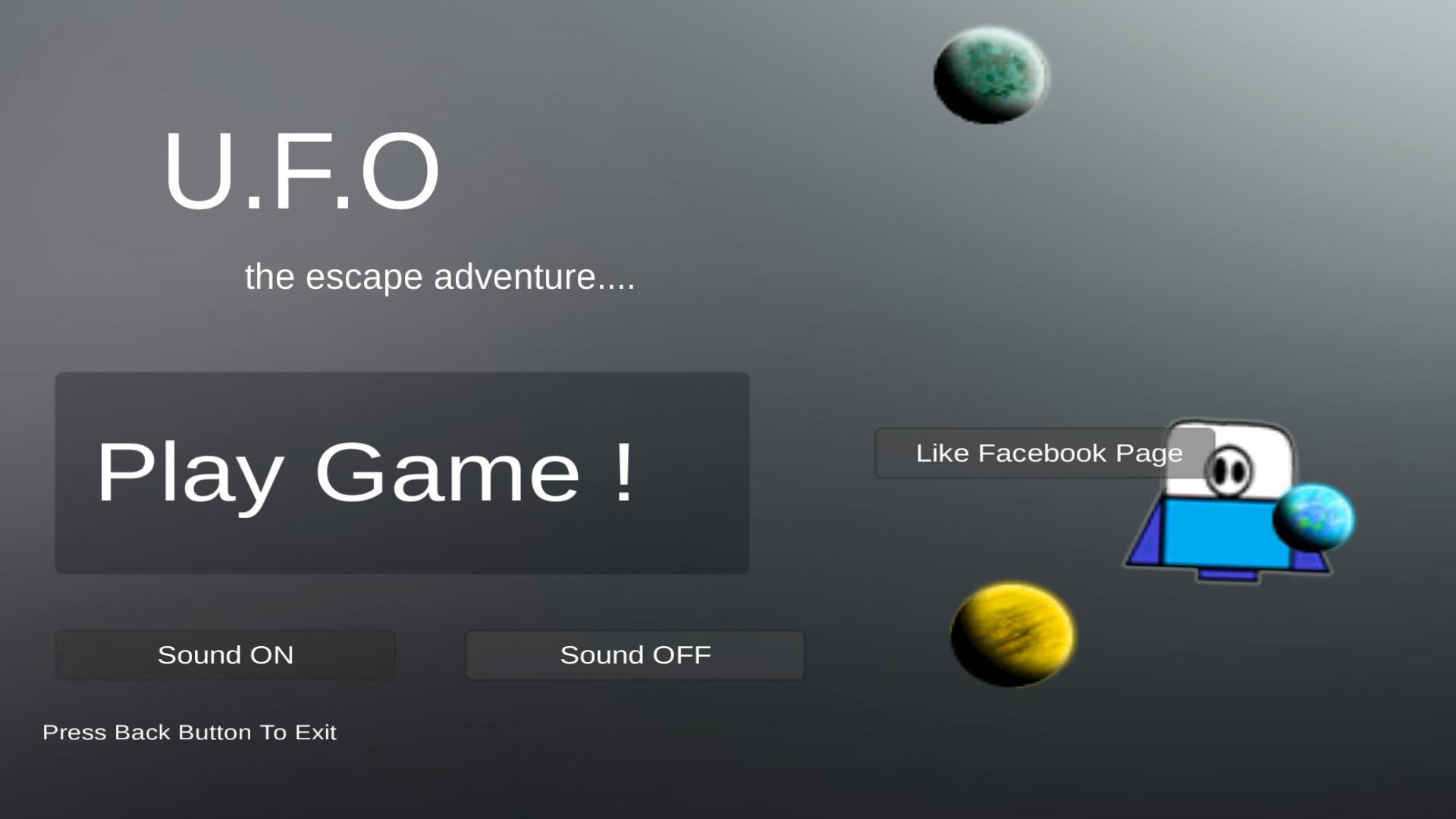 UFO: The Escape Adventure (itch) - кадр 3