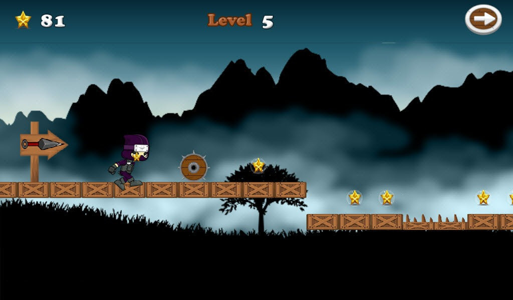 Ninja Run Game FREE (itch) - кадр 5