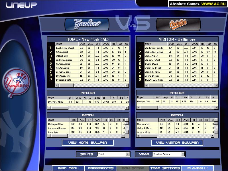 High Heat Major League Baseball 2002 - кадр 5