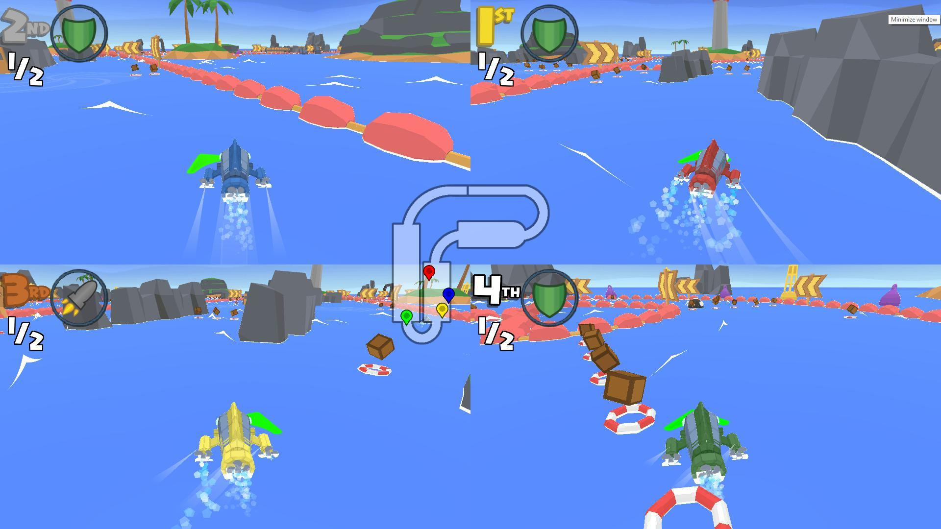 Roboat Racing (itch) - кадр 5