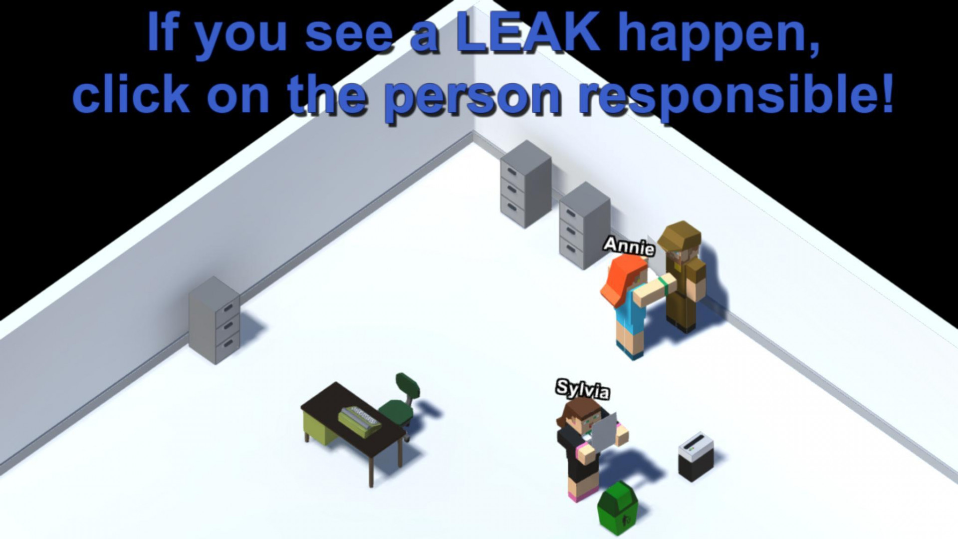 Leaky Leeks and the Lost Document (itch) - кадр 11