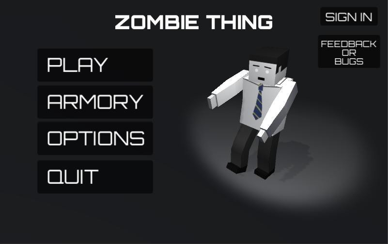 Zombie Thing (itch) - кадр 1