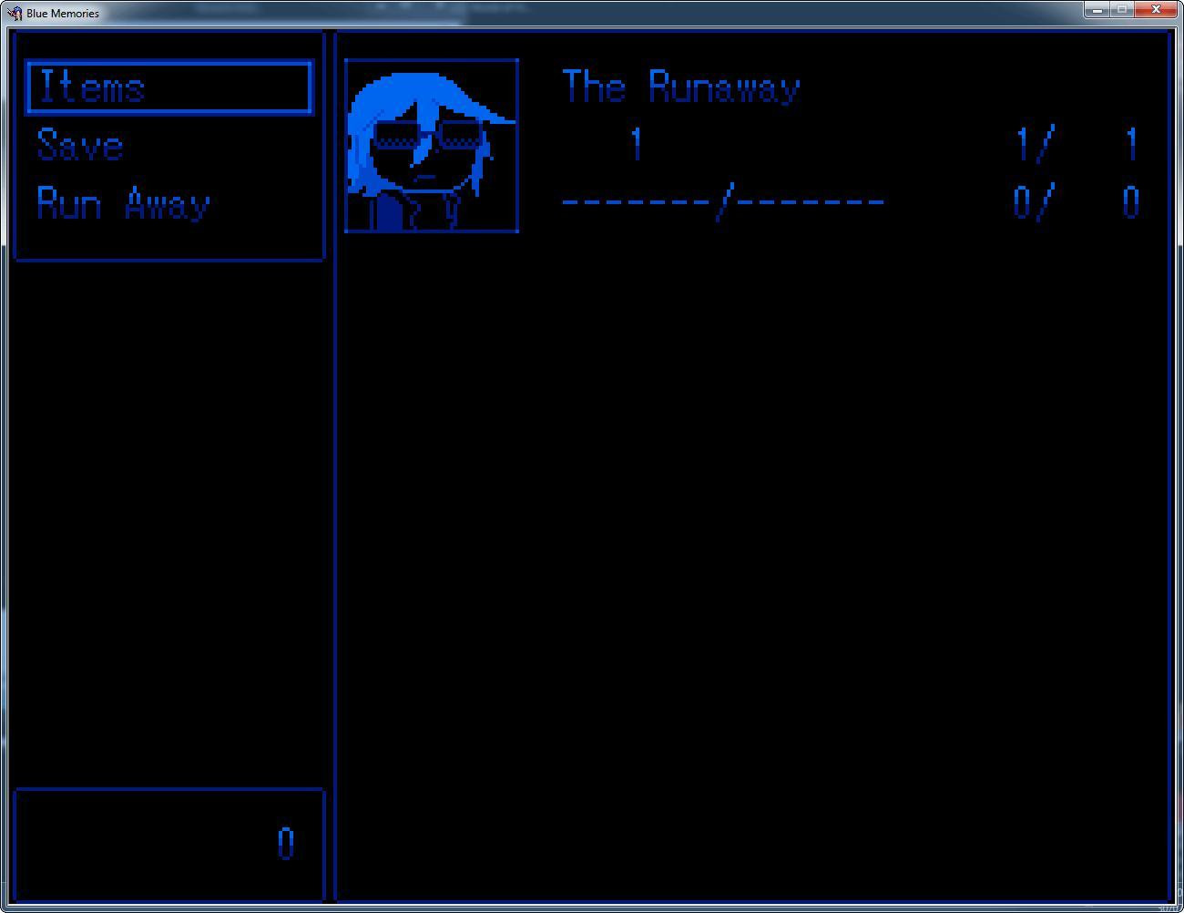 Blue Memories (old 2017 game) (itch) - кадр 5