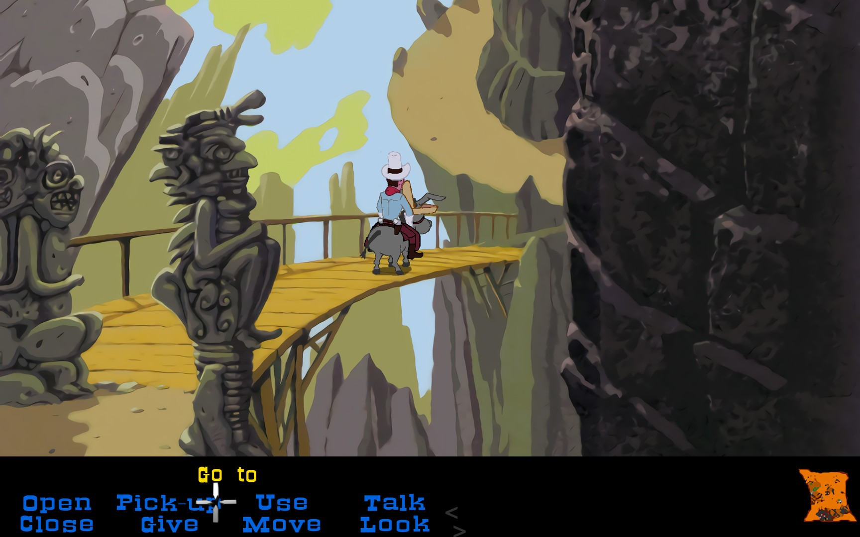 Fenimore Fillmore: 3 Skulls of the Toltecs - кадр 2