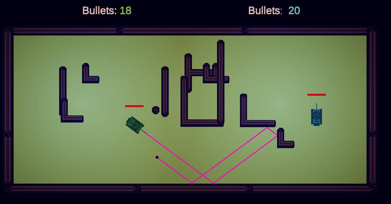 Tank Wars - Local 1v1 (itch) - кадр 1