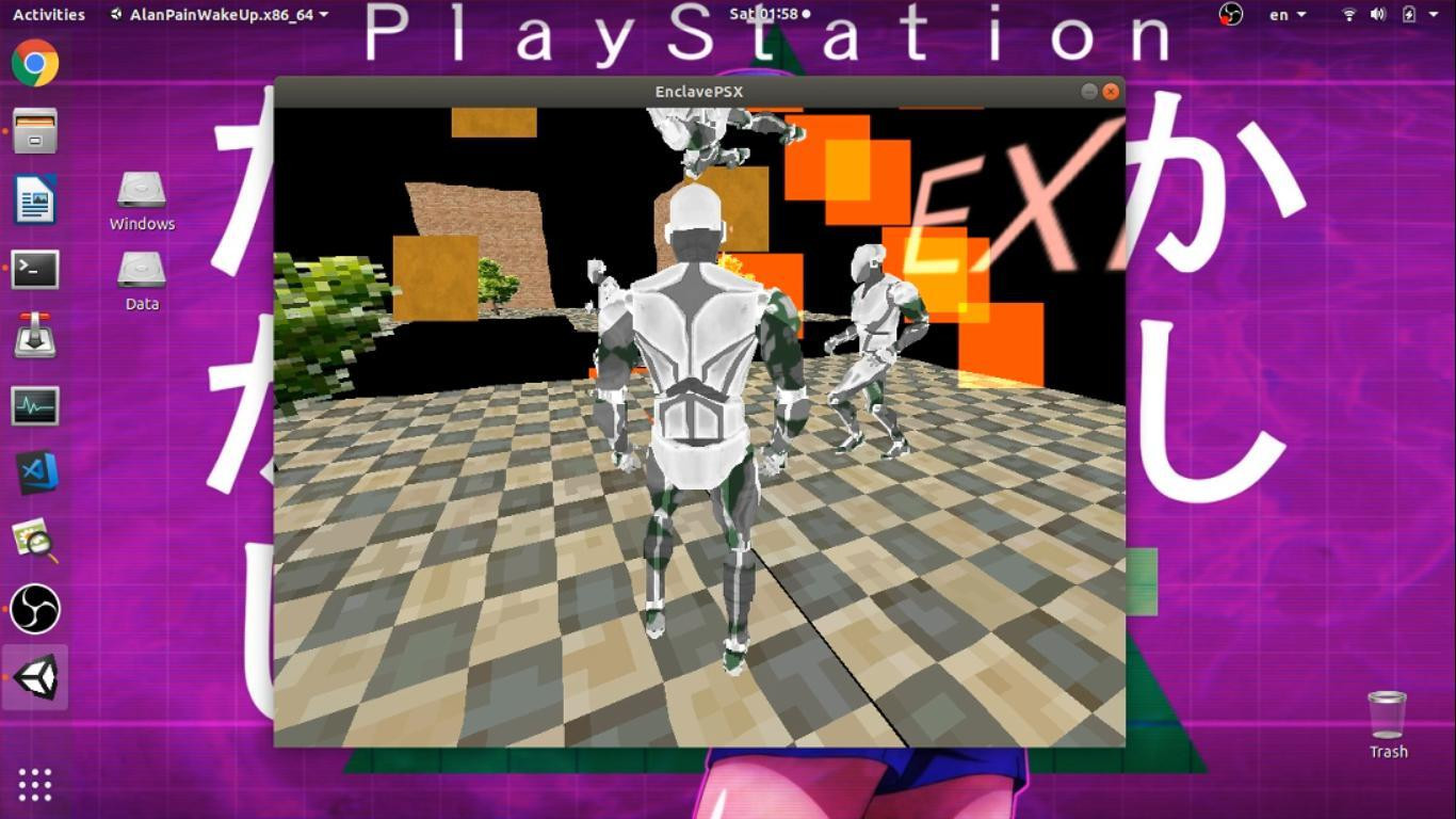 Alan Pain - Wake Up! (PSX) #DemakeJam (itch) - кадр 2