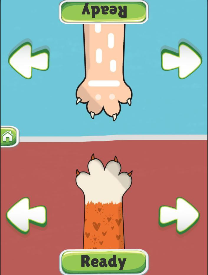 Clappy Cats new Android Game for 2 Players! (itch, awesomio) - кадр 2