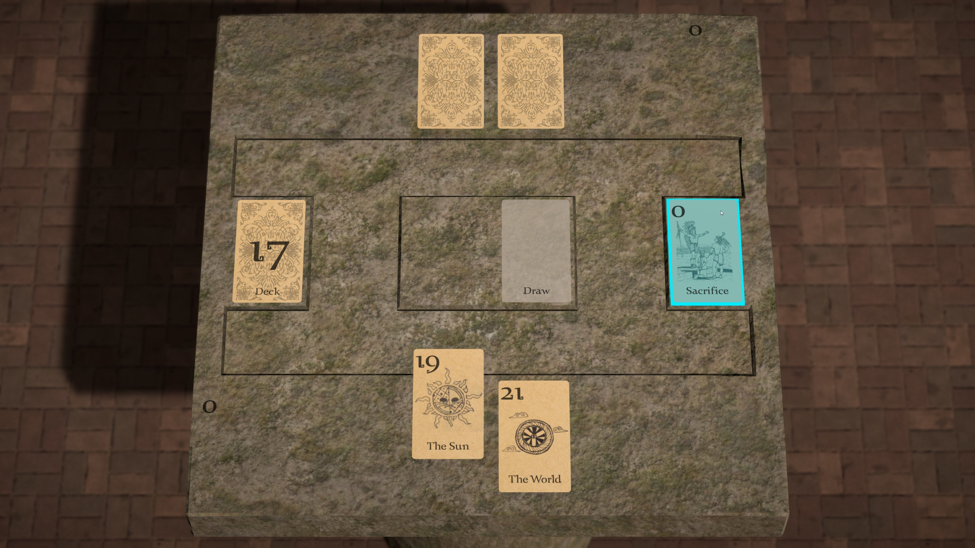 Sacrifice - The Card Game (itch) - кадр 2