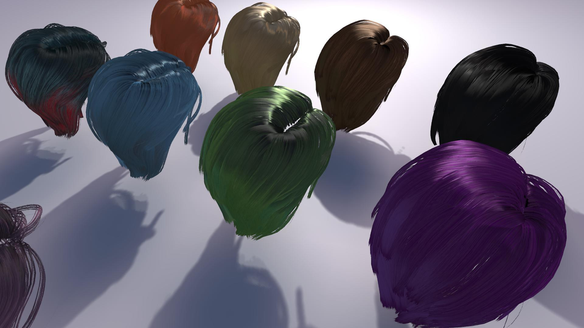 Unreal Engine+Unity Hair Shaders (itch) - кадр 6