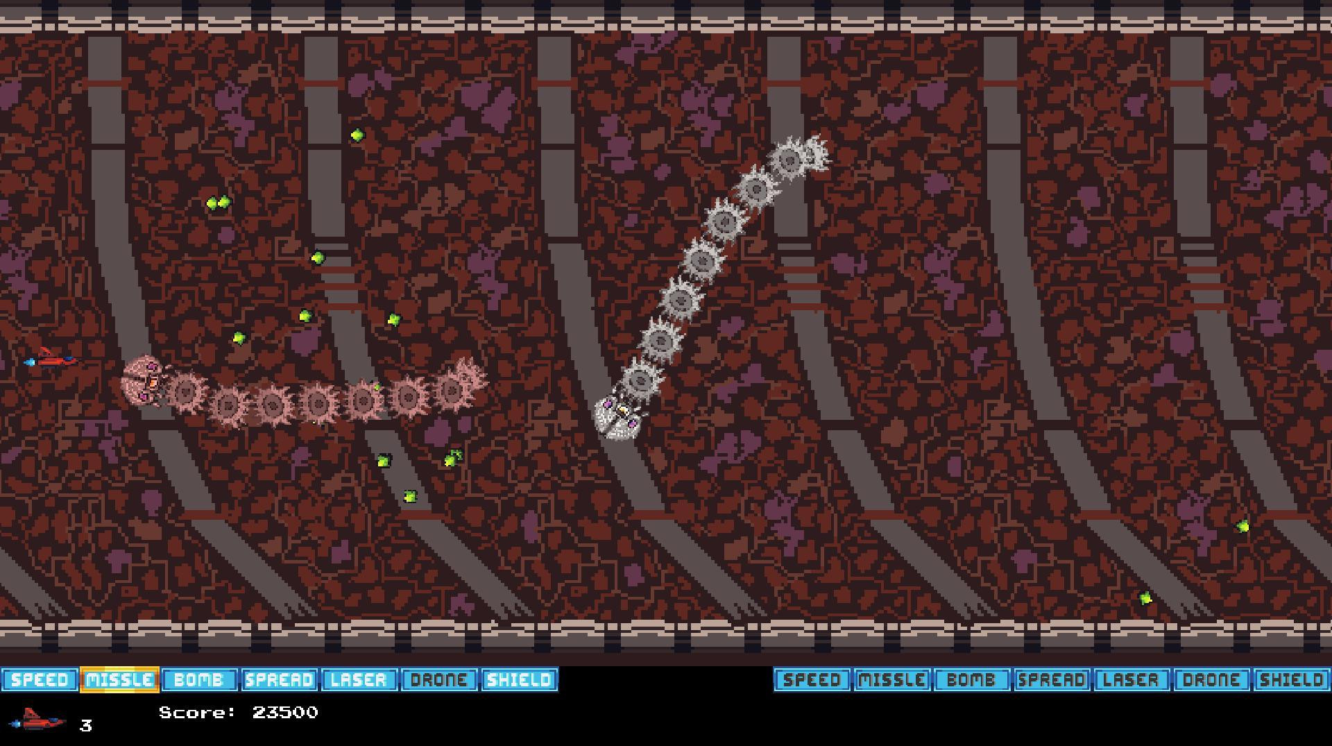 Gardas (Working Title) a Retro SNES style SHMUP (itch) - кадр 4