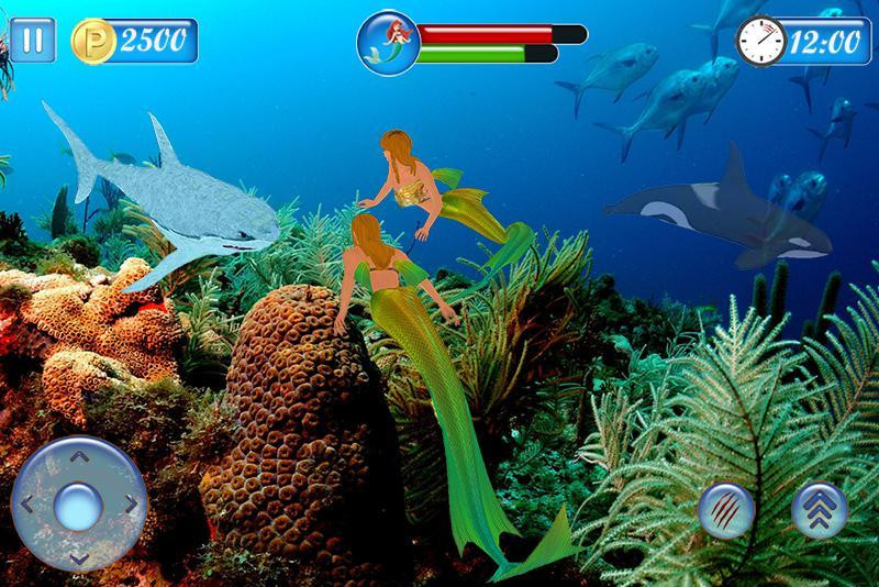 Cute Mermaid Sea Adventure: Mermaid Games (itch) - кадр 3
