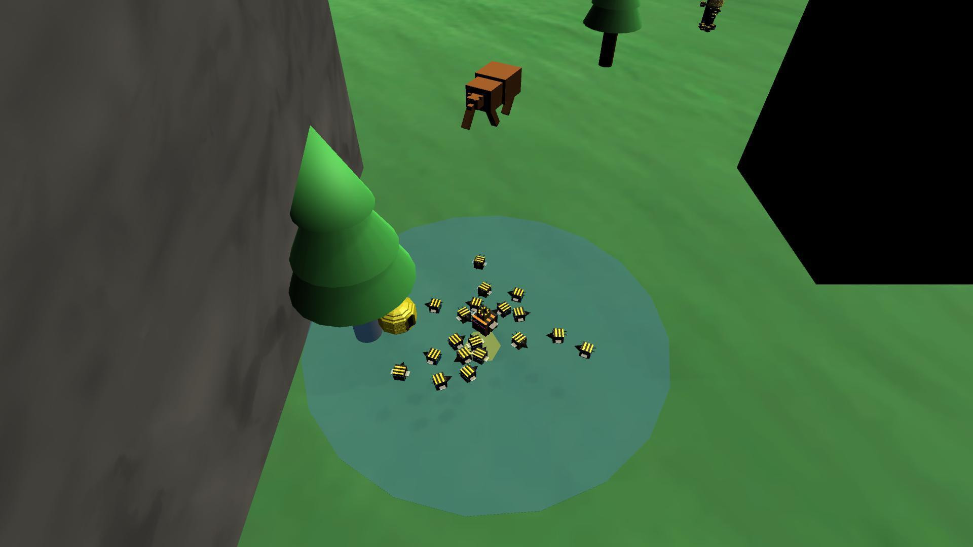NOT THE BEES! (timberworth, Beat_Beat_World, Kilansky, MysticDragon) (itch) - кадр 2