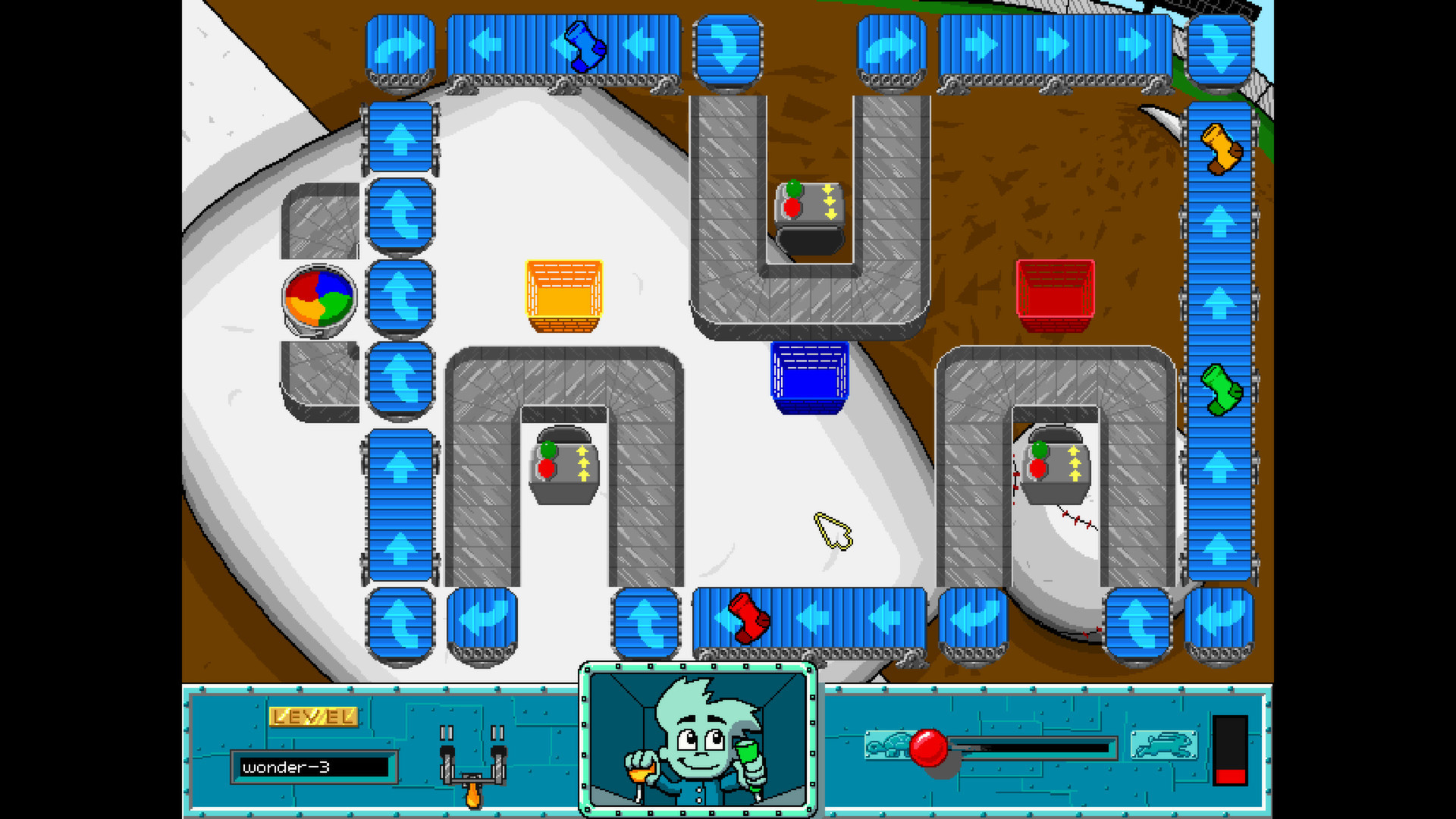 Pajama Sam's Sock Works - кадр 5