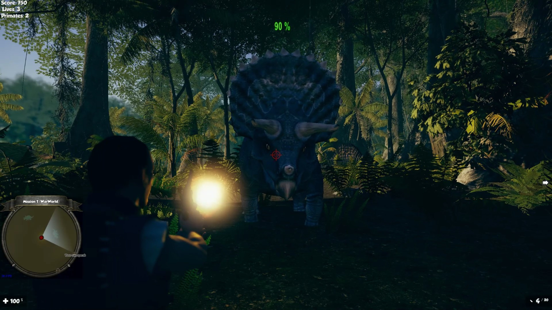 Dinosaur Hunting Patrol 3D Multiplayer Online - кадр 2