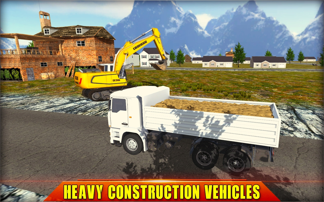 Heavy Excavator Crane Simulator 2018 (itch) - кадр 5