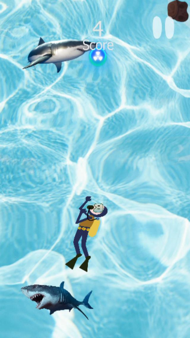 Escape the Sharks Pro Free Now (itch) - кадр 3