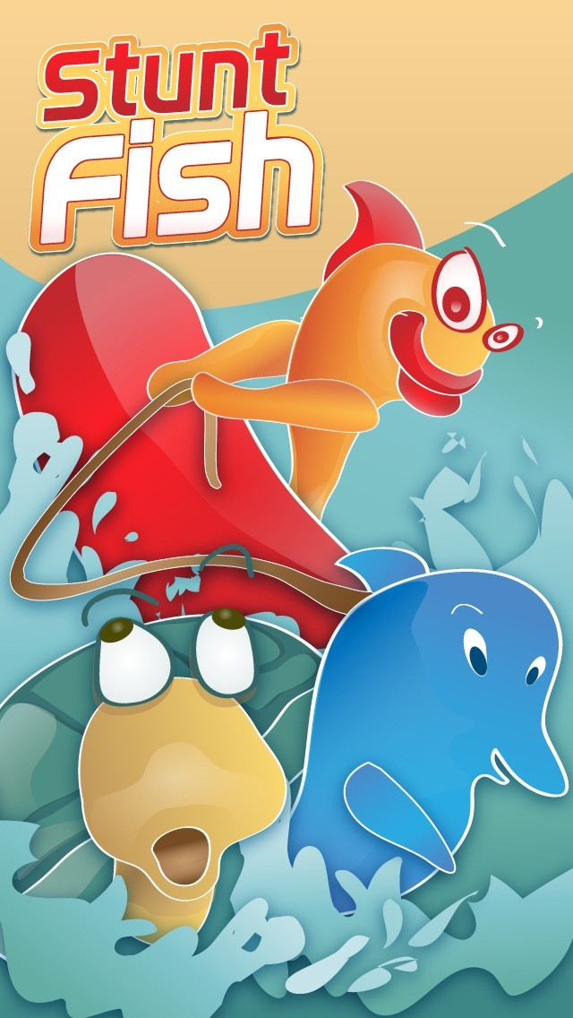 Stunt Fish - Make your goldfish jump through as much turtles as you can to get more points - кадр 4