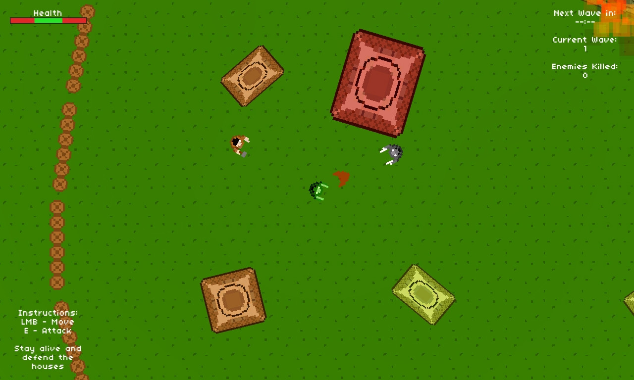 Village Defender (itch) - кадр 1