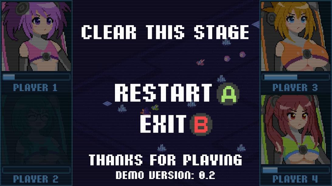 Deep Invaders VS Girls (itch) - кадр 5