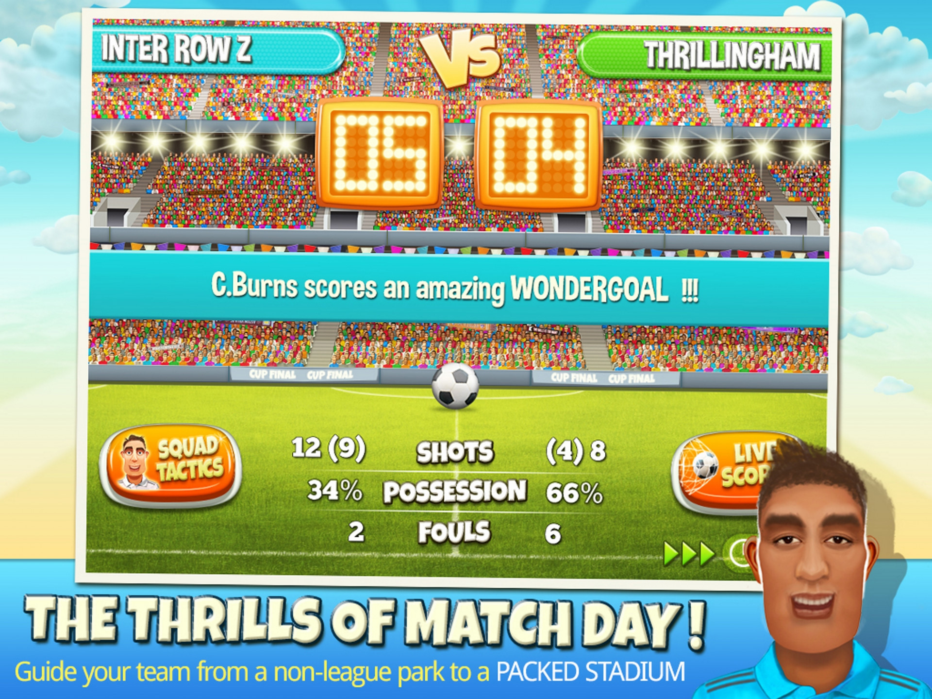 Matchday Heroes Football Manager (itch) - кадр 6