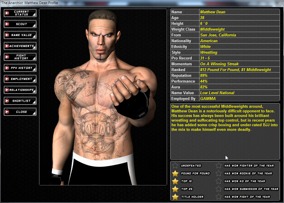 World of Mixed Martial Arts 3 - кадр 9