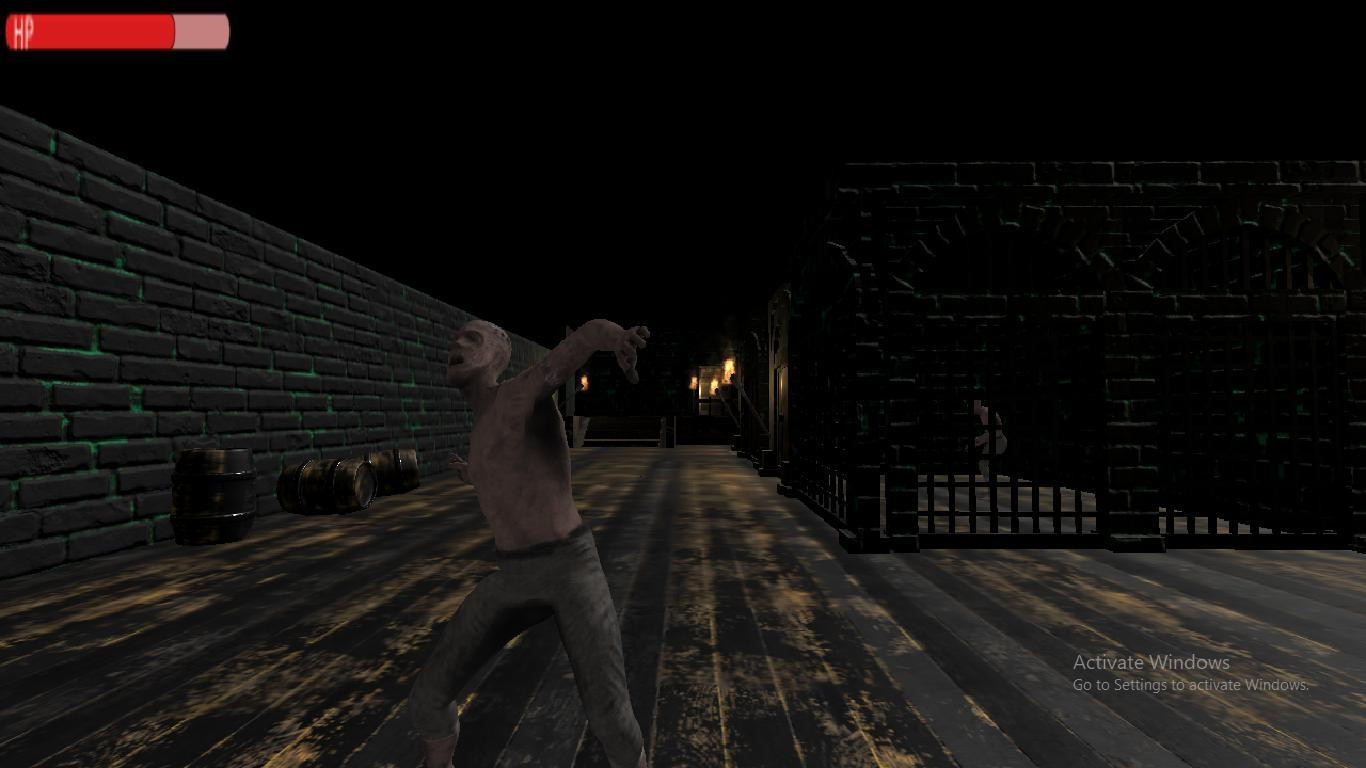 Prison, Zombies and Chicken (itch) - кадр 1
